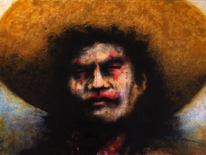 54 Rascals on the road III (60x80) Acryl op doek